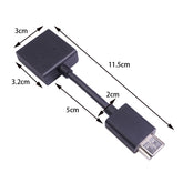 Adaptador conversor de línea de extensión chapado en oro giratorio de 4K HDMI macho a hembra